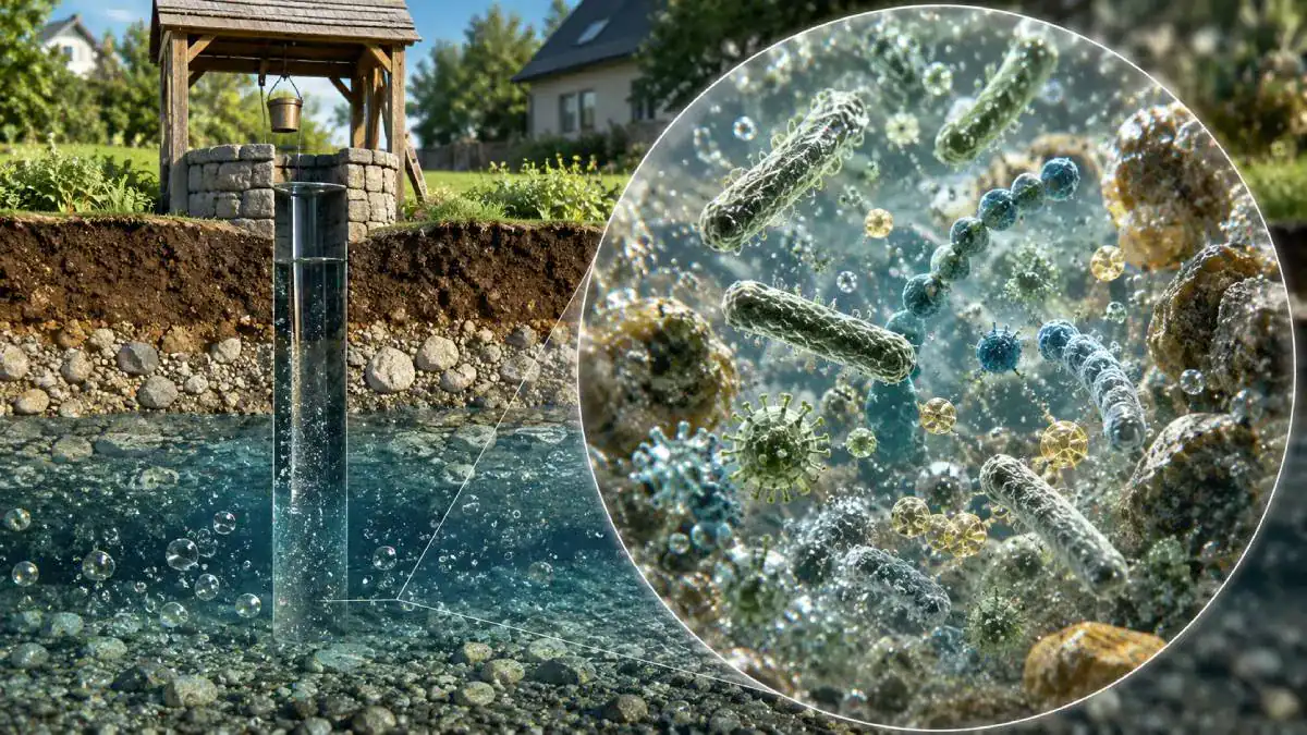Pr&eacute;sence de bact&eacute;ries et Coliformes f&eacute;quaux dans l'eau de forage