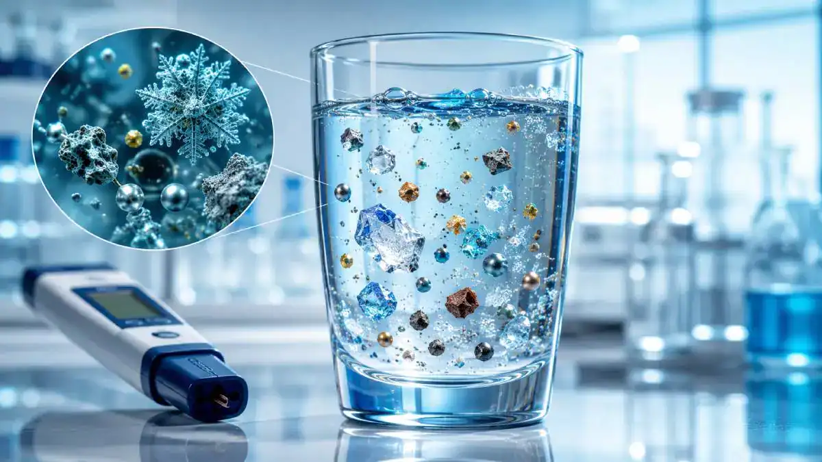 Origine des solides dissous dans l'eau du robinet