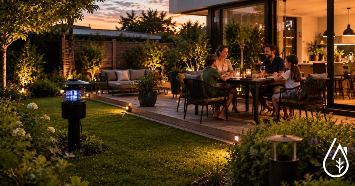 Piège à moustiques pour jardin et terrasse