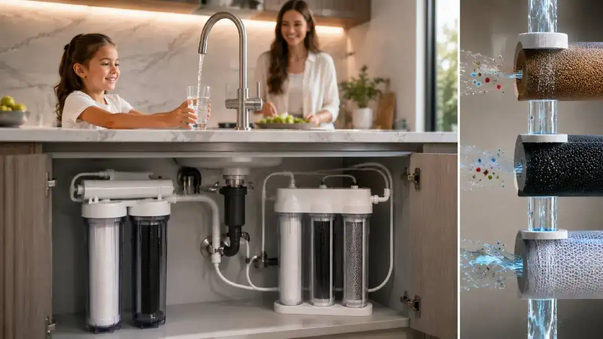 Purificateur d'eau sous évier