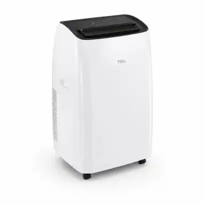 Climatiseur mobile TCL 12000 BTU 3 en 1 avec t&eacute;l&eacute;commande, mode refroidissement, ventilateur et d&eacute;shumidificateur, kit fen&ecirc;tre inclus, classe A.