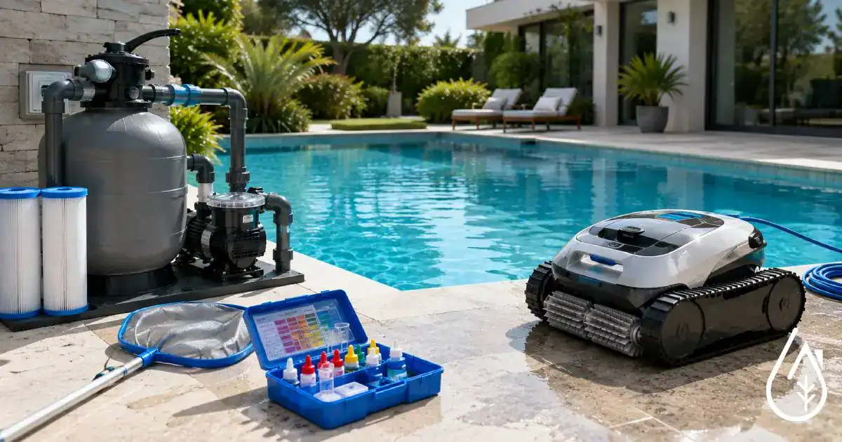 Guide d&rsquo;entretien de l&rsquo;eau et du syst&egrave;me de filtration d&rsquo;une piscine