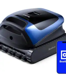 Robot de nettoyage de piscine Beatbot Sora 30 sans fil avec contrôle via application mobile, autonomie de 5 heures, conçu pour un nettoyage complet et efficace.