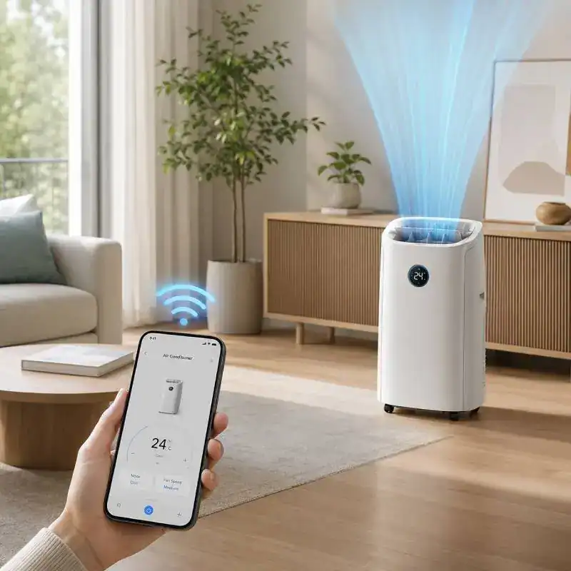 Commande smartphone app du climatiseur DREO mobile