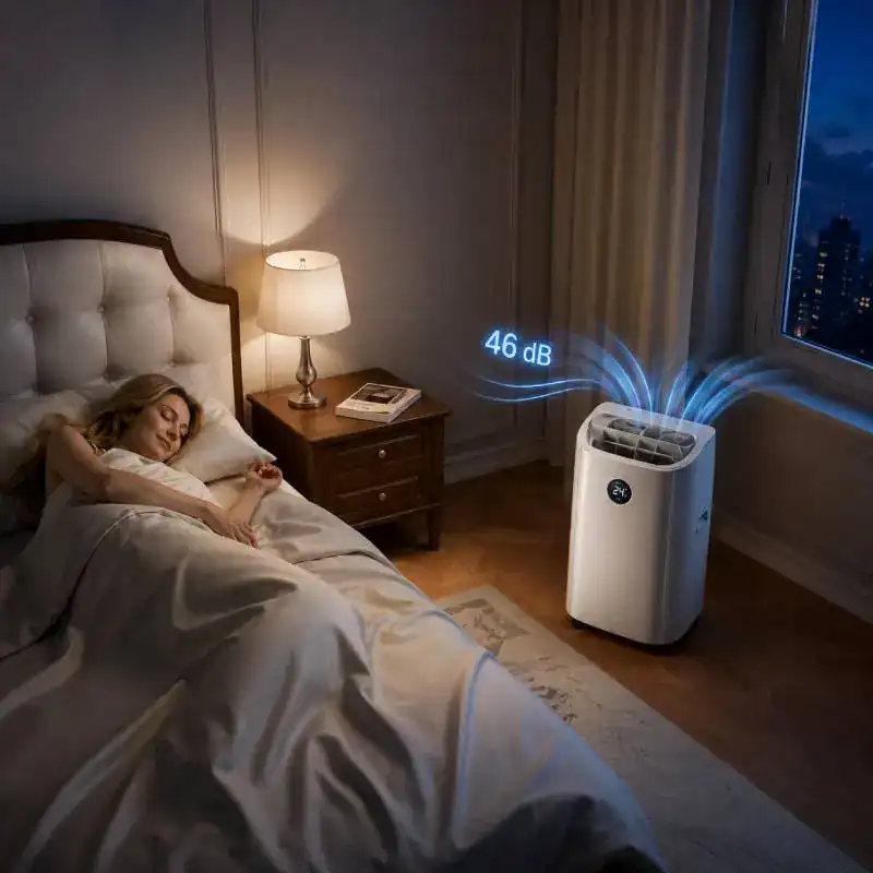 Mode silencieux climatiseur DREO id&eacute;al pour votre chambre