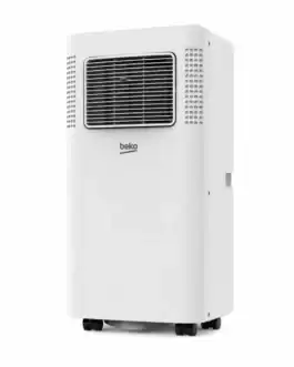 Climatiseur mobile Beko BP209H avec d&eacute;shumidificateur, id&eacute;al pour rafra&icirc;chir et d&eacute;shumidifier l'air int&eacute;rieur.