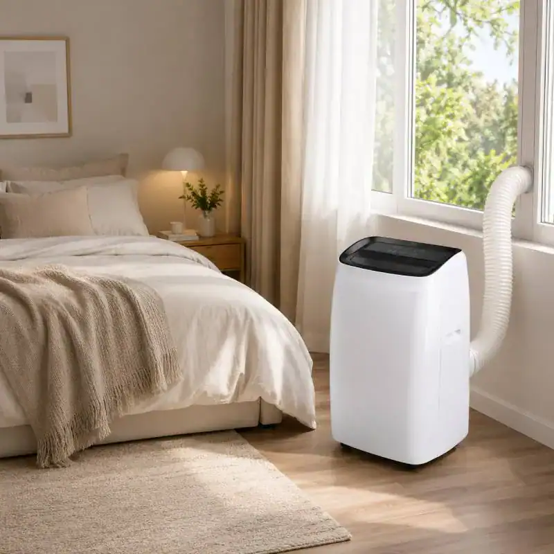 Climatiseur mobile TCL 12000 BTU avec t&eacute;l&eacute;commande et kit fen&ecirc;tre