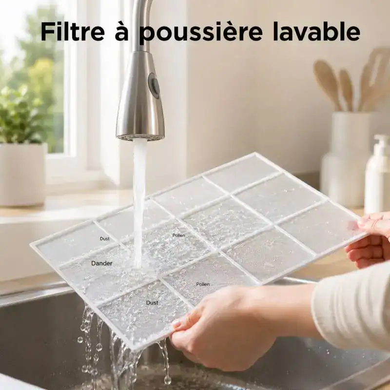 Nettoyage du filtre lavable du climatiseur mobile TCL