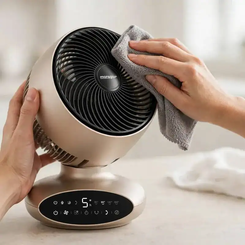 Nettoyage ventilateur Monsga AC200
