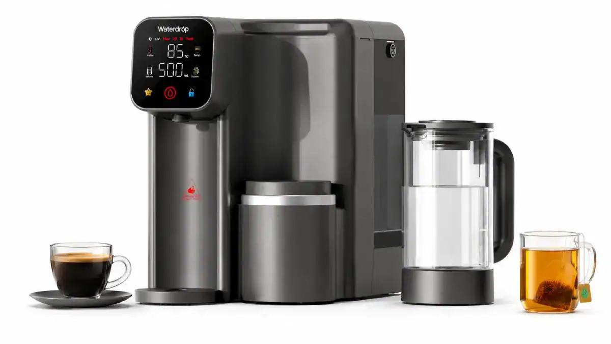 Carafe en verre amovible du Waterdrop M6HG
