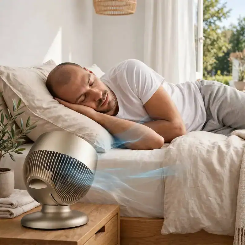 Ventilateur Monsga AC200 silencieux chambre