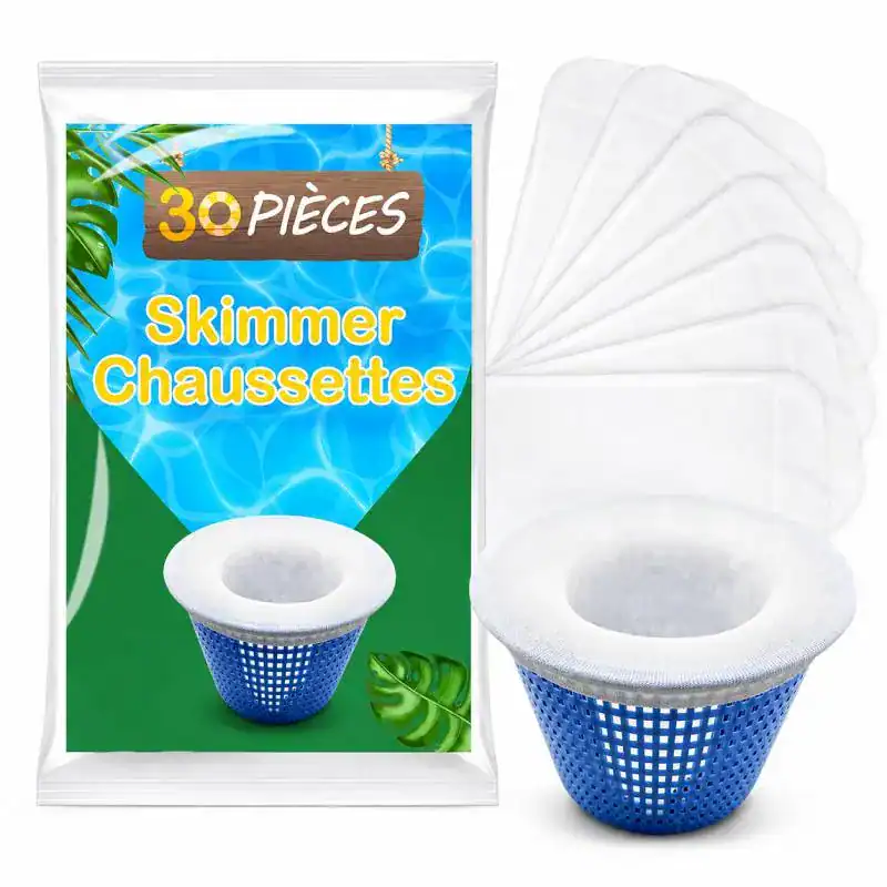 Chaussettes de skimmer &agrave; maillage fin pour piscine