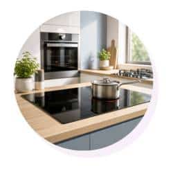 Plaques de cuisson