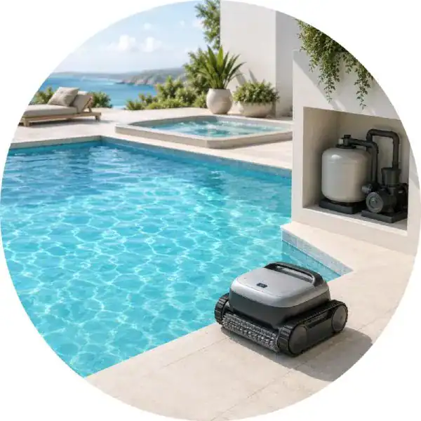 Robots, filtration et équipements pour piscine et spa