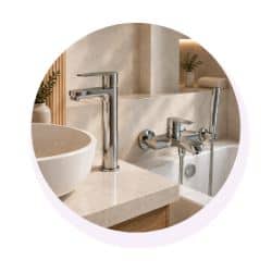 Robinetterie de salle de bain