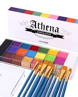 Palette de peinture aquarelle et pinceaux menyer.