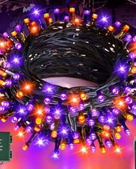 Guirlande lumineuse pour décoration boutique Diproclean avec câbles et adaptateur USB.