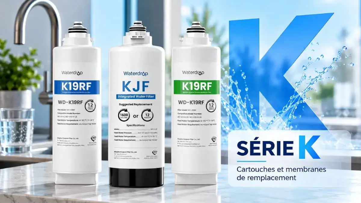 Cartouches et filtres de remplacement Waterdrop série K